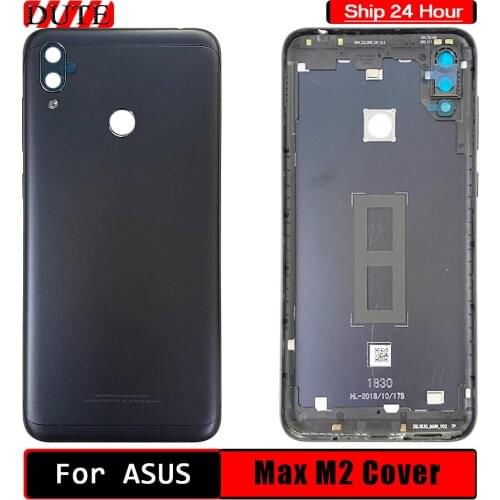 Original Rear Back Housing For ASUS ZenFone Max M2 ZB633KL ZB632KL Back Cover Battery Door For ASUS ZenFone Max M2 Battery Cover