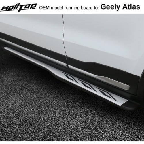 New Arrival running board side step nerf bar for Geely Atlas 2016 2017 2018 2019 2020 2021,original design, can load 200kg
