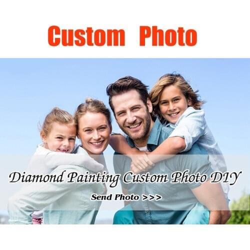 DIY 5D Photo Custom! Private Custom! Diamond Painting Your Own Diamond Painting Full Square/Round Rhinestone Embroidery Decor