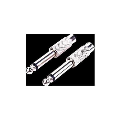 AT NEW male at RCA plugs lotus female head 6.5 6.35 second thoughts turn AV full metal for microphone connector audio adapter