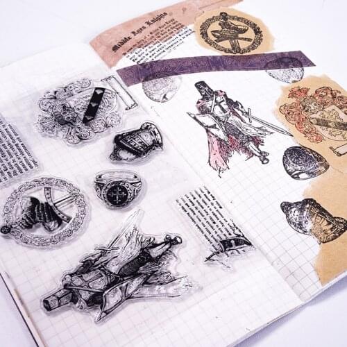 DIY Silicone Seals Transparent Clear Embossing Stamp Seal Craft Tool for Scrapbooking Album Decoration Supplies Sheet