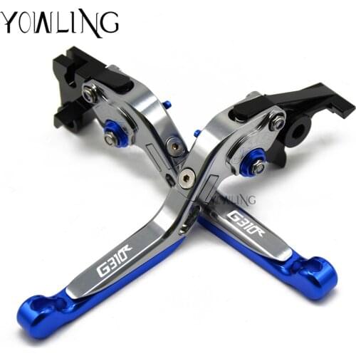 YOWLING CNC Adjustable Foldable Extendable Motorbike Brakes Clutch Levers For BMW G310R G310 R 2017-2018 High quality