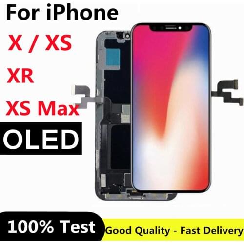 TFT or OLED For iPhone X XS XR XS MAX LCD Display Touch Screen Replacement For iphone XR XS OEM Display Assembly LCD