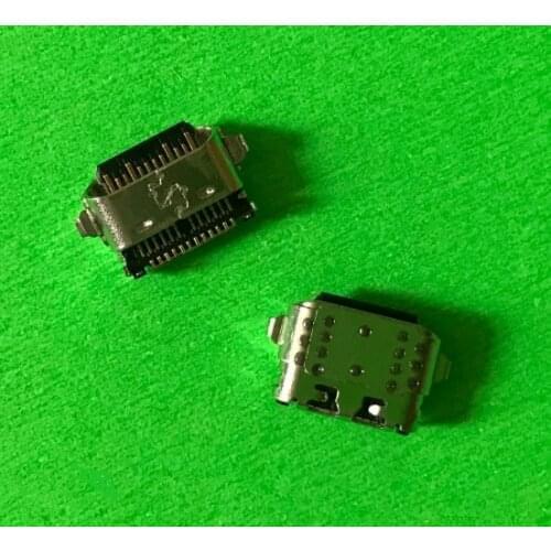 200pcs/lot micro mini usb charger connector Jack socket charging port female power plug For Motorola for Moto G6