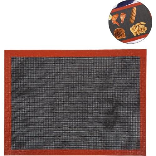 Non-Stick Silicone Baking Mat Sheet Liner Tool for Cookie /Bread/ Macaroon/Biscuit Kitchen Bakeware Accessories Tool 40x30cm