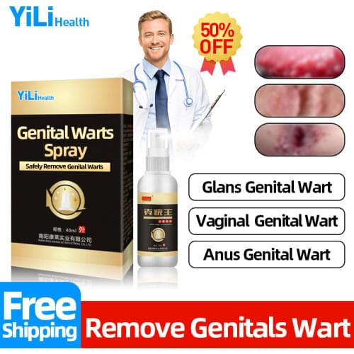 Genital Wart Remover Condyloma Medical Treatment hpv Papillomas Removal Female Male Penis Genitals Care Antibacterial Liquid