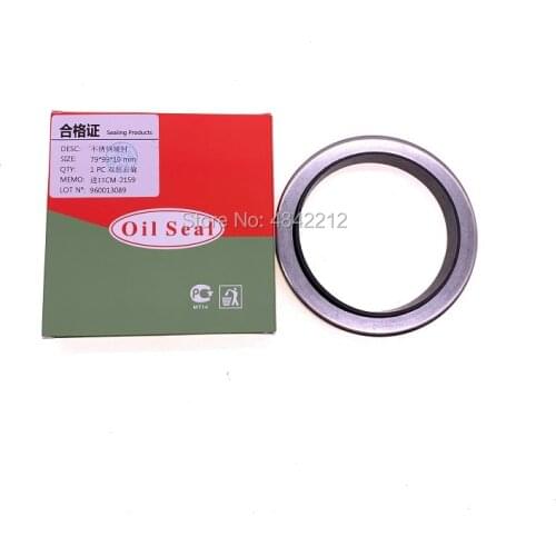 Free shipping 2pcs/lot 70*90*10/ 79*99*10 double lips PTFE oil seal shaft seal for screw air compressor