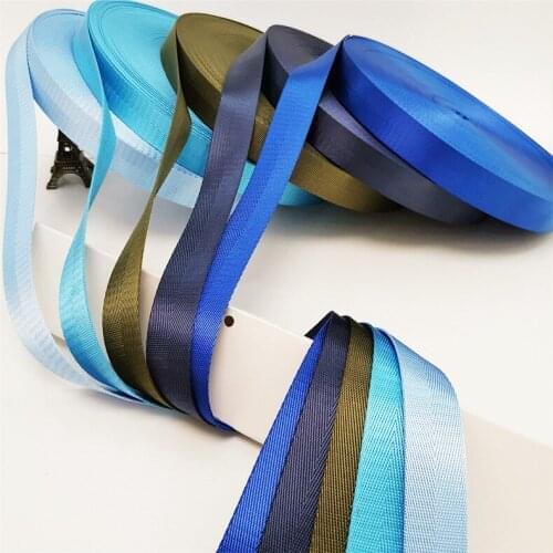 Good 5M 50mm White Grey Dark Blue Black Strap Nylon Webbing Herringbone Pattern Tape Knapsack Sewing Strap Bag Belt Accessories