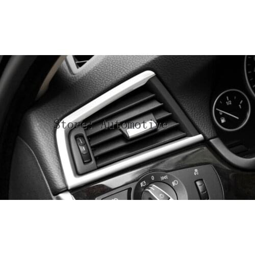 Chrome Air Condition Outlet Cover Trim For BMW 5 Series F10 520 525 2011-2015 For Left Hand Driver