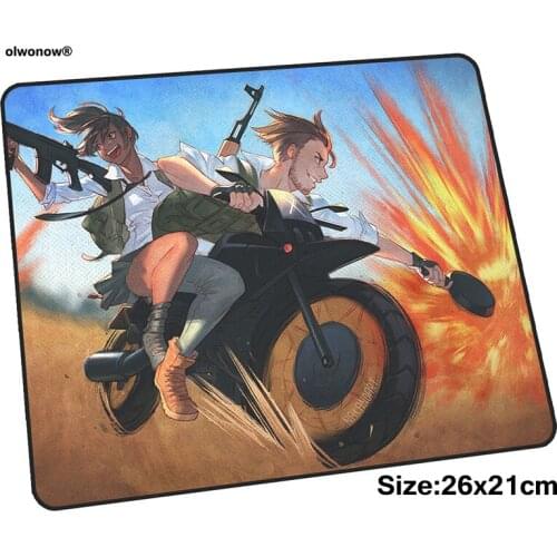 Pubg mousepad 26x21cm gaming mouse pad big gamer mat Gorgeous game computer desk padmouse keyboard Cartoon play mats