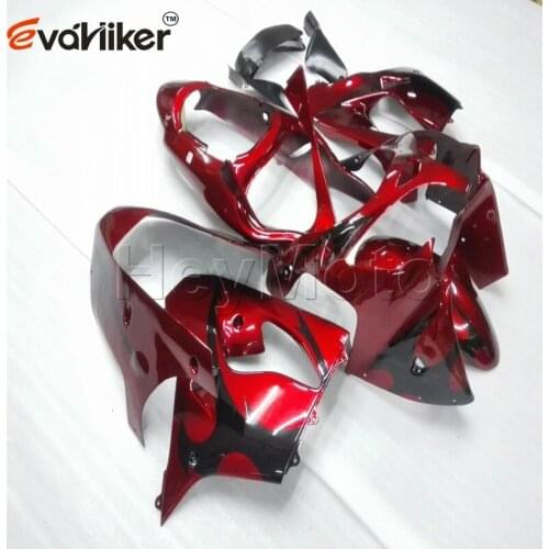 ABS Plastic fairing for ZX9R 2000 2001 red ZX 9R 00 01 bodywork kit motorcycle panels H3