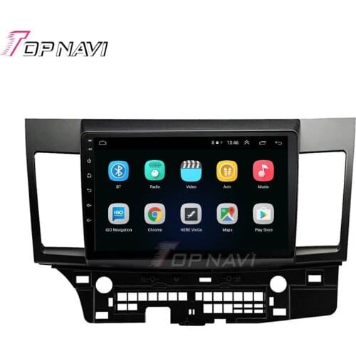 Octa Core 6G+128G For Mitsubishi Lancer 2007-2017 Android 10.0 Car Multimedia Player Radio Stereo GPS Navigation Tape Recorder