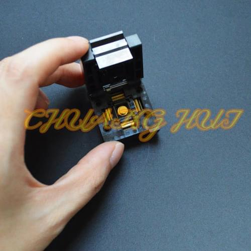 QFN68 test socket WSON68 DFN68 MLF68 IC SOCKET Pitch=0.4mm Size=8x8mm