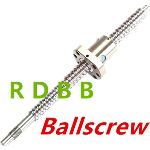 SFU2505 500mm Ballscrew BK BF20 end machined+ SFU2505 ball nut