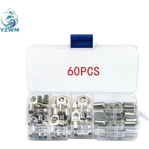 Cross border special for 60pcs SC peep copper terminal sc6-25 copper nose box