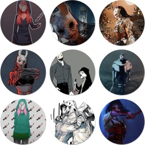 Game dead by daylight Smart Badge Brooch Pin Accessories For Clothes Backpack Decoration gift 58mm