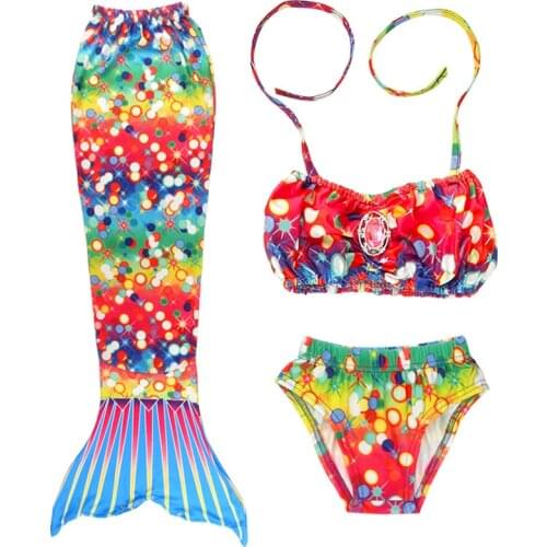 Mermaid tail girl swimming dress beach bikini bra underwear mermaid costume