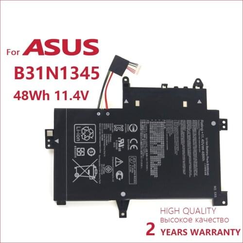 100% original laptop Battery B31N1345 for ASUS Transformer Book Flip TP500L TP500LA TP500LN 11.4V 48WH genuine batteria