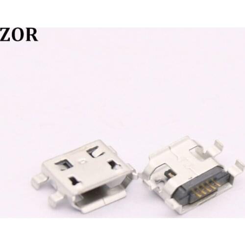 2pcs/lot Micro USB DC Jack Socket Port for Prestigio Multipad 2 Ultra Duo 8.0 Tablet