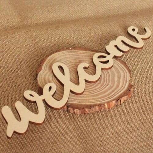 5pc/set New Wooden Creative Letters Coffee Milk Tea Cake Shop Welcome To Hang Decoration Home Decoration