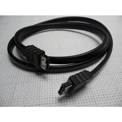 50cm External Shielded Cable eSATA to eSATA Type male to male M/M Extension Conversion Data Cable Adapter