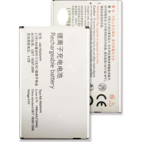 AB1900AWM For PHILIPS Xenium X710 CTX710 W715 Smart Phone Battery 1900mAh For PHILIPS Xenium X710 CTX710 W715