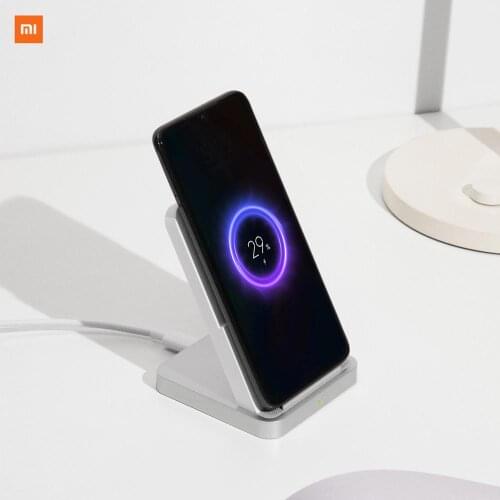 Xiaomi Air-cooled Wireless Charger 30W Max 19V Apply to Xiaomi Mi9 MiX 2S Mix 3 Qi EPP10W Stand Phone Charging Base Holder
