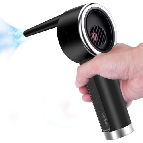 Cordless Air Duster, 2-in-1 Dust Cleaner and Vacuum, Powerful 36000 RPM, Electric Air Blower Cleaner Blower for Computer,camera