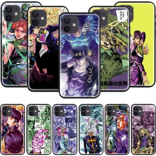 Killer Queen JoJo Case for iPhone 11 12 Pro Max 7 Plus 8+ 6 6S X XS XR SE 2020 Smart Phone Cases Funda iPhone 11 Cover Coque Bag