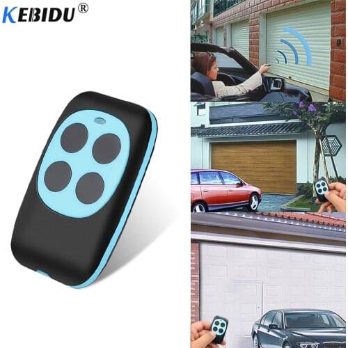 KEBIDU Wireless 433Mhz Remote Control Copy Code Remote 4 Channel Electric Cloning Gate Garage Door Auto Mini Gate Controller