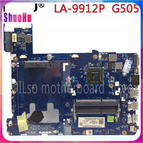 KEFU LA-9912P For Lenovo Ideapad G505 LA-9912P Laptop Motherboard DDR3 HM76 Intel with CPU Test Motherboard Integrated