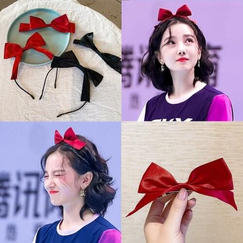 Fashion Girl Hair Clips Bow Hair Band Spring Clip Duckbill Clip Kids Ribbon Vintage Hairpins Party Hairgrips Barrettes