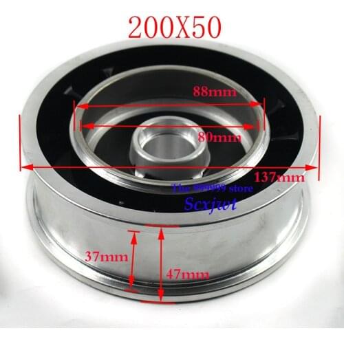 2PCS 10 inch electric scooter Disc brake wheel rim for 10x2 10x2.125 10x2.25 10x2.50 buggy balancing car tyre tire tube