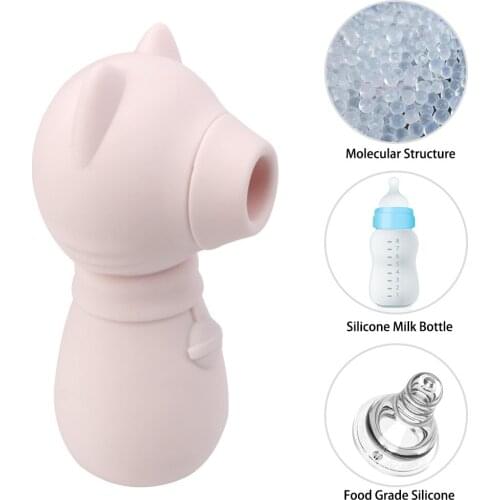 Oral Blowjob Sex Toys for Women Dildo Sucking Vibrator Clitoris Stimulator G Spot Vibrator 7 Speed Clit Nipple Sucker