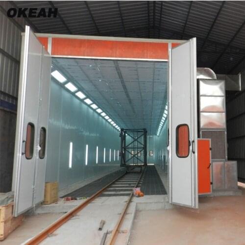 Truck Bus Engineering Vehicle Spray Booth 10m 12m 14m Length