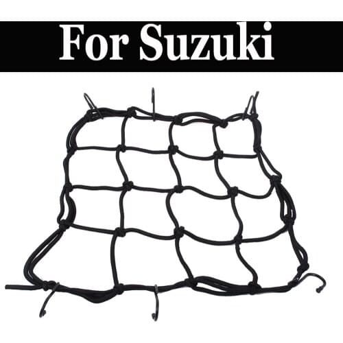 Motorbike Helmet Mesh Storage Motorcycle Helmet Bungee Luggage Cargo For Suzuki Vs 750glp 1400gl Vz 125 800 Vx800 Xf 650 425