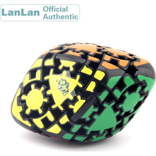 LanLan Gear Rhombohedral Hexahedron Mastermorphix Magic Cube Neo Speed Puzzle Antistress Educational Toys For Children