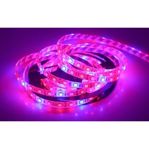 Full Spectrum Aquarium light Waterproof Led grow light 660nm 460nm SMD5050 Led Strip Plant lamp grow Hydroponics equipment 3:1