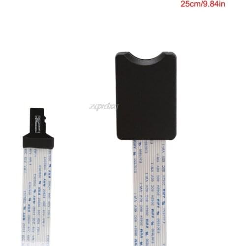 TF MicroSD Male To SD Female SDHC SDXC Card Reader Extension Adapter Cable Extender For Phone Car GPS TV 10/15/25/46cm Whosale