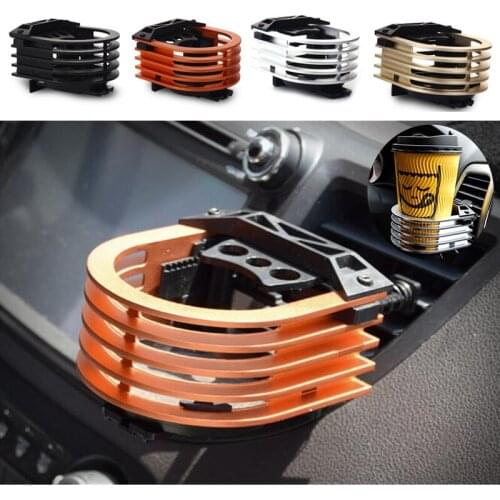 Universal Folding Cup Holder Auto Car Air-Outlet Drink Holder With Fan Car Beverage Bottle Cup Car Frame For Truck Van Drink