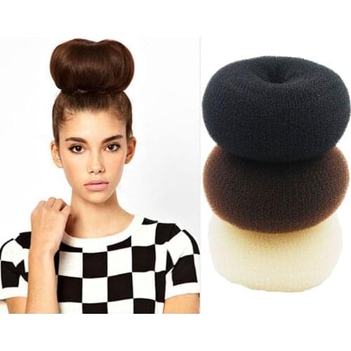 Furling Girl 15CM/13CM Super Large Hair Volumizing Scrunchie Hair Donut Ring Style Bun Maker Bump Large 5.9/5.15 inch New design