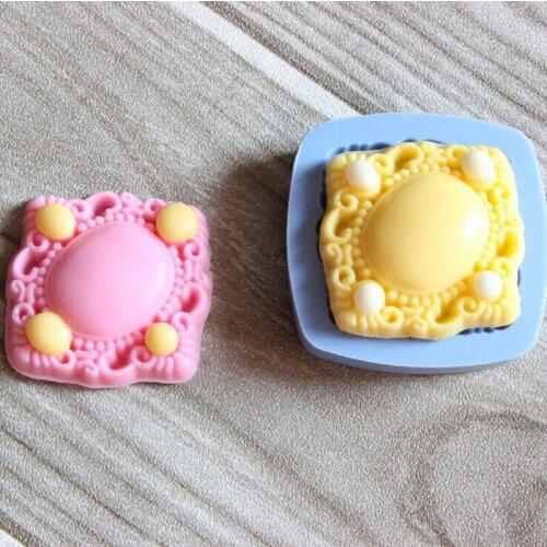 1 PCS Rose Flower Homemade Soap Mold Silicone Jelly Candy Pudding Mould baking Tools JH028