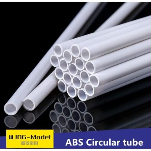 30PC abs pipe long white 50 cm diameter 2-10mm pipe sand table building model material model simulation miniature model building