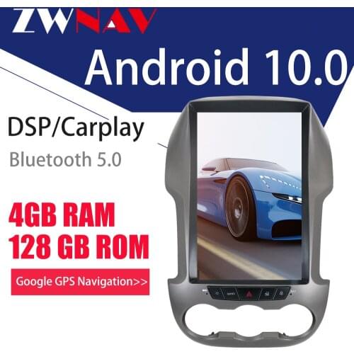 4G128G Android 10 Tesla Verticl screen Car multimedia Player For Ford Ranger Ford F250 2015+ car GPS Navi audio radio stereo