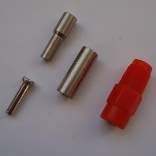 500 PCS screw red poultry chicken bird quial nipple drinker waterer double seal hen cup