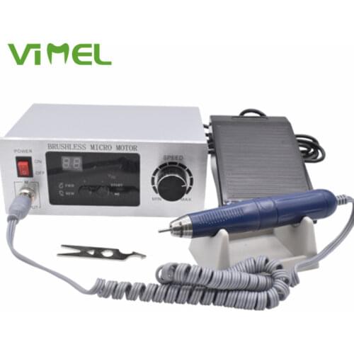 60,000 RPM Non-Carbon Brushless Aluminium Shell Dental Micromotor Polishing Unit With Handpiece Dental Micro Motor