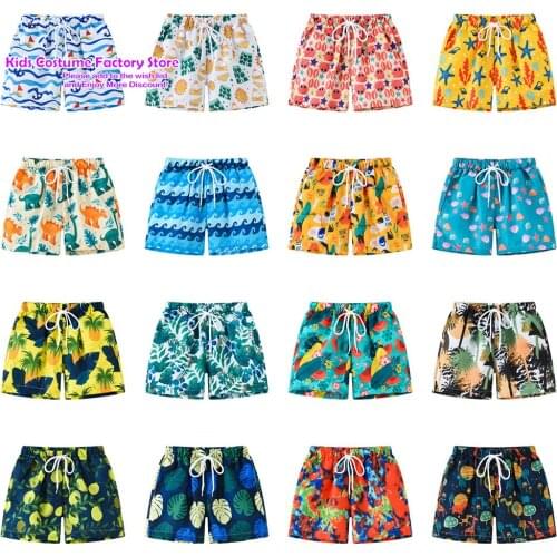Kids Summer Shorts Baby Boys Girls Swimwear Toddler Kids Fashion Print Shorts Swimsuit Childrens Casual Shorts Beach Short Pant