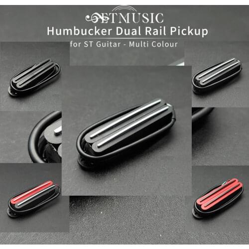 Double Coil Humbucker Pickup Sensitive Response and Clear Tone Single Pickup for Electric Guitar