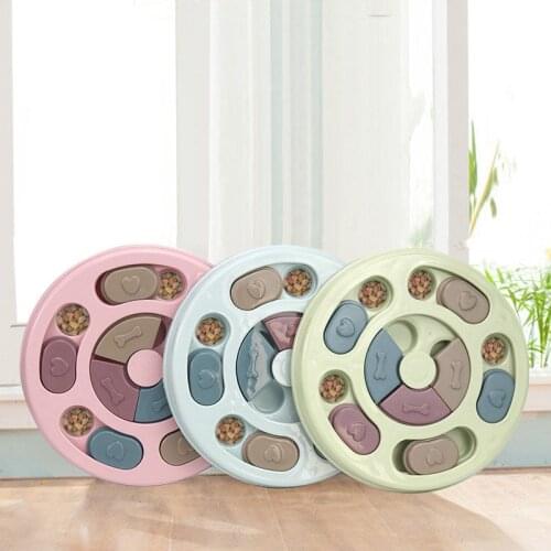 Dog Puzzle Toys Slow Feeder Interactive Increase Puppy IQ Food Dispenser Slowly Eating NonSlip Bowl Pet Cat Dogs Training Game