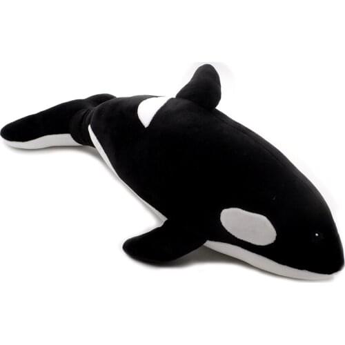 Killer whale doll pillow whale Orcinus orca black and white whale plush toy doll shark kids boys girls soft toys